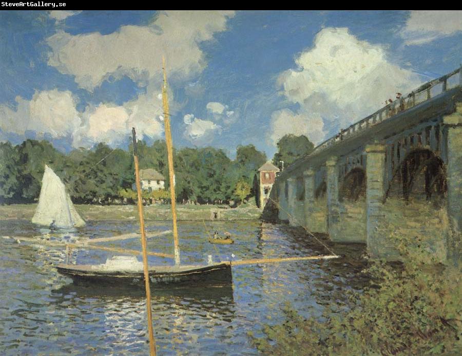 Claude Monet Le Pont routier,Argenteuil